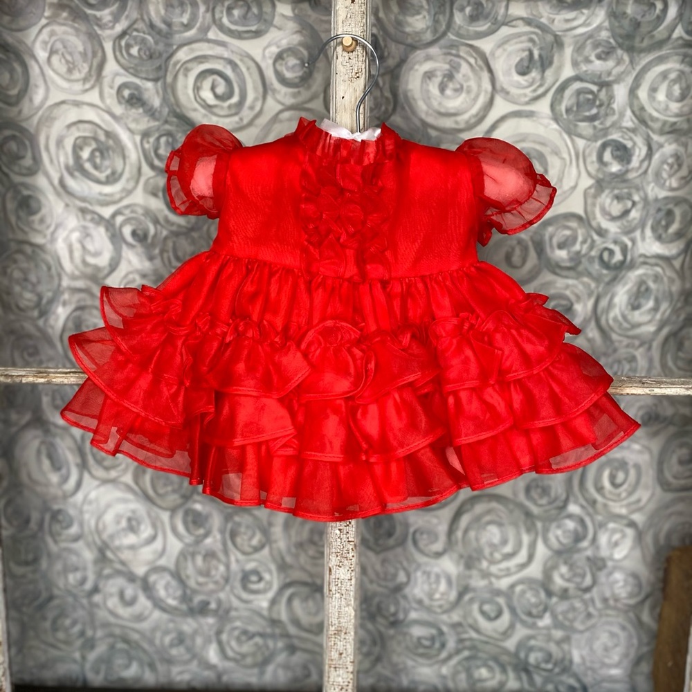 Vintage Martha’s Miniatures Full Circle Dress 0-3m